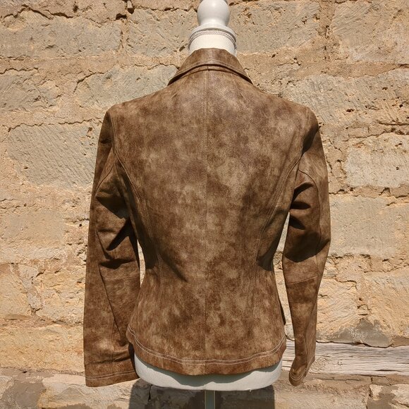 Vintage Brown Jacket with Classic Silhouette - Picture 3 of 9